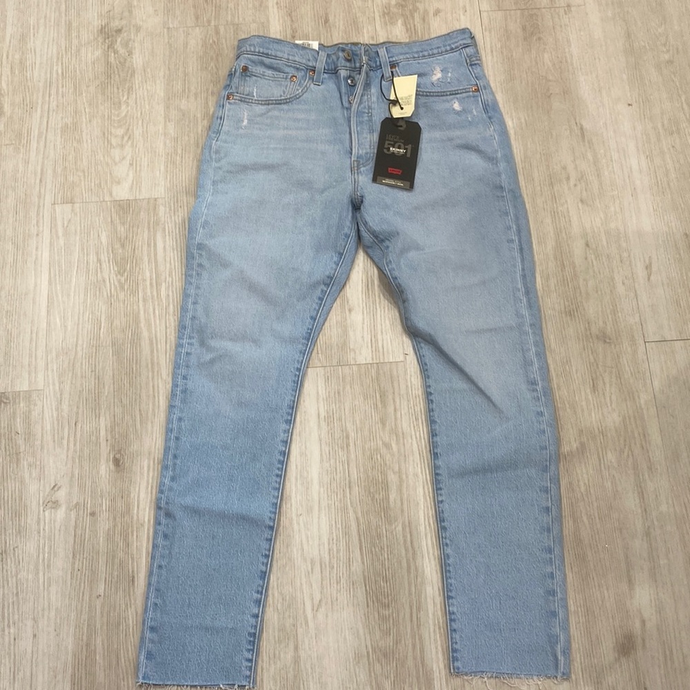Levi’s 501 Skinny High Rise Jeans